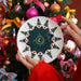 Ontbijtborden Kerstboom 20cm - Kleine borden - All the Luck in the World