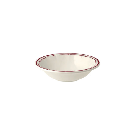Ontbijtkom Filet Bordeaux / Burgundy 17cm (set van 4) - Kommen - Gien