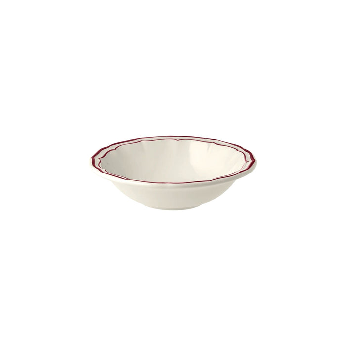 Ontbijtkom Filet Bordeaux / Burgundy 17cm (set van 4) - Kommen - Gien