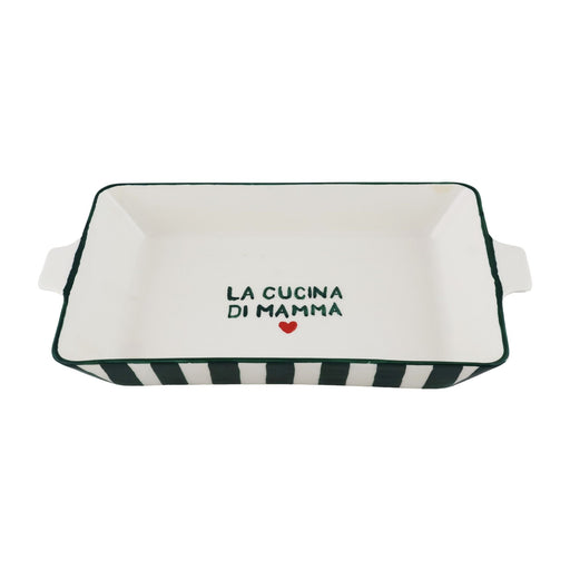 Ovenschaal La Cucina di Mamma 33cm - Ovenschalen - Atelier Pistache