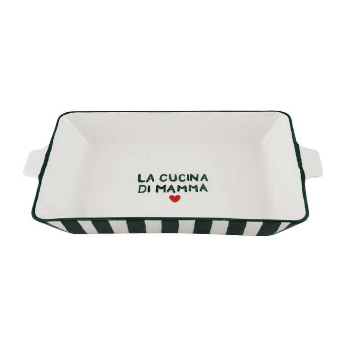 Ovenschaal La Cucina di Mamma 33cm - Ovenschalen - Atelier Pistache