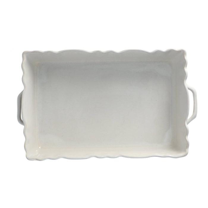 Ovenschaal Moove 37x25cm Blanc Banquise - Schalen - Gresnovo