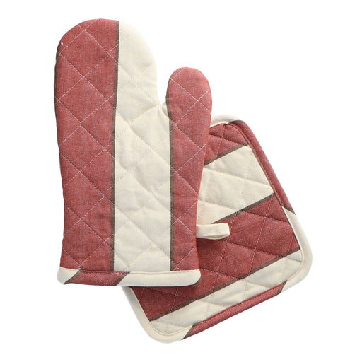 Ovenwant en pannenlap Auguste Rust - Keukenaccessoires - Maison Dinette