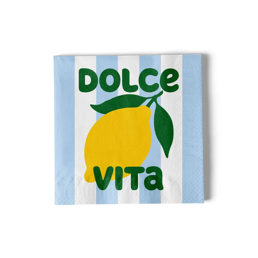 Papieren servetjes 16,5cm Dolce Vita (20 stuks) - Servetten - Atelier Pistache