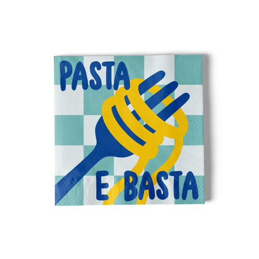 Papieren servetjes 16,5cm Pasta e Basta (20 stuks) - Servetten - Atelier Pistache