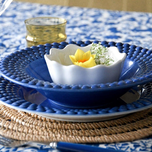 Pasta plate Bubble 25cm light blue Mateus - FOODIES IN HEELS