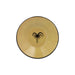 Pastabord palmboom honinggeel gladde rand 23cm - Diepe borden - Enza Fasano