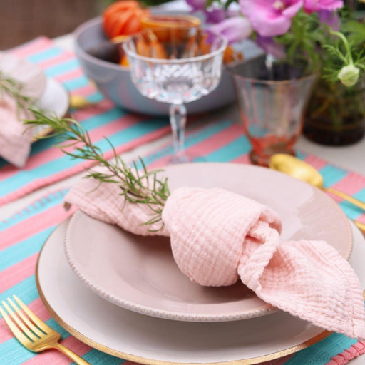 Pastabord Pizzolato Dusty rose 23cm - Diepe borden - Enza Fasano