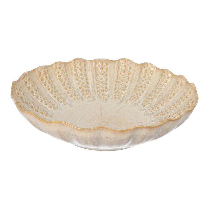 Pastaschaal Marea Creme d'Argile 23cm - Schalen - Gresnovo