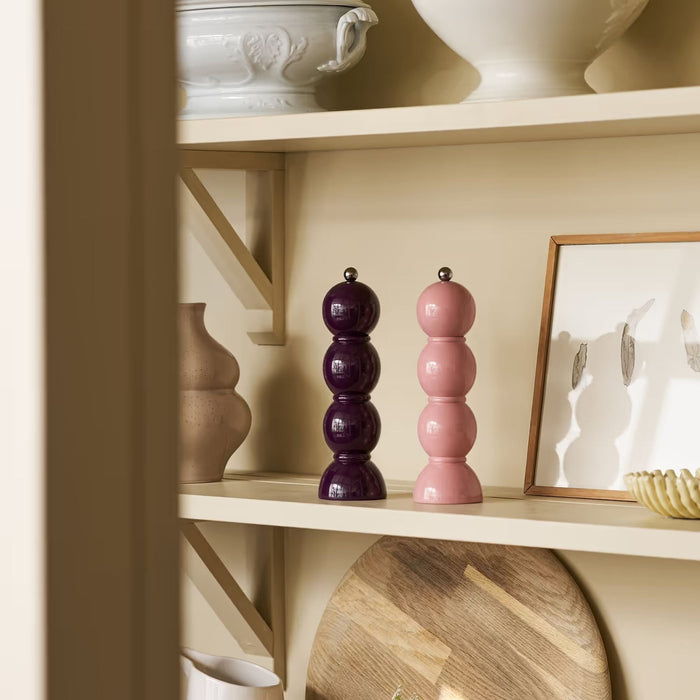 Peper- en zoutmolen Bobbin Aubergine 24cm - Peper- en zoutmolen - Addison Ross