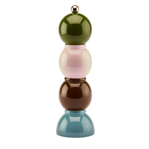Peper - en zoutmolen Bobbin Khaki Multi 24cm - Peper - en zoutmolen - Addison Ross