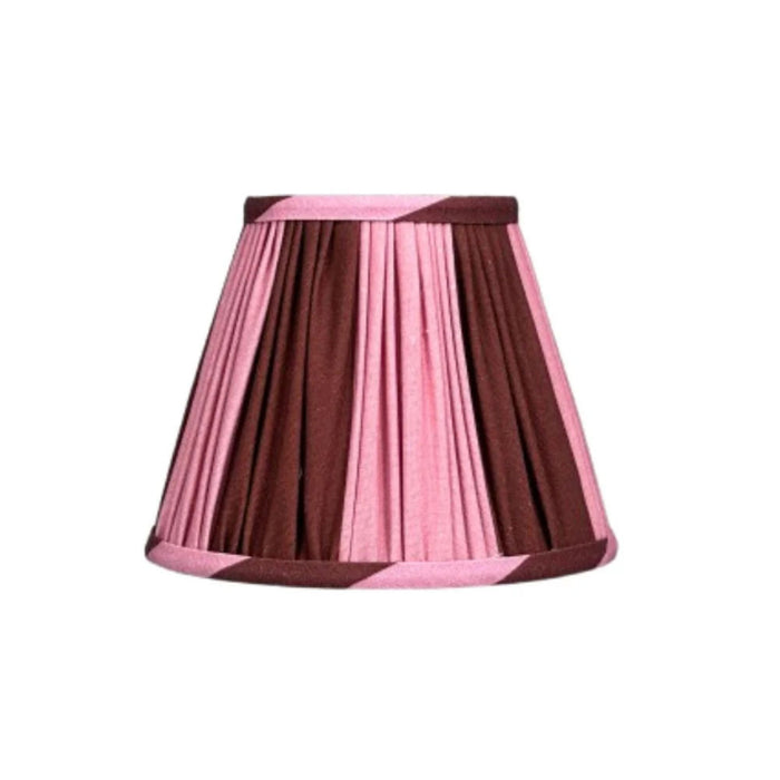 Pink & Brown Stripes lampenkapje voor Club Carlotta tafellampen - Tafellampen - Club Carlotta