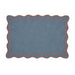 Placemat Beja blue with terracotta 35x50cm - Placemats - Mariaida Home