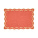 Placemat Beja terracotta with green 35x50cm - Placemats - Mariaida Home
