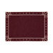 Placemat Belle Nuit burgundy with salmon 30x50cm - Placemats - Mariaida Home