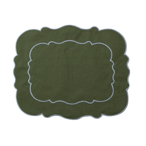 Placemat Green Cactus 45x37cm - Placemats - Mahe Homeware
