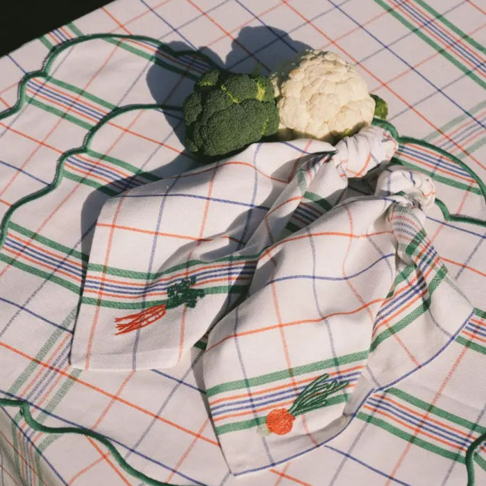 Placemat Leon Green 37x47cm (set van 2) - Placemats - Maison Dinette