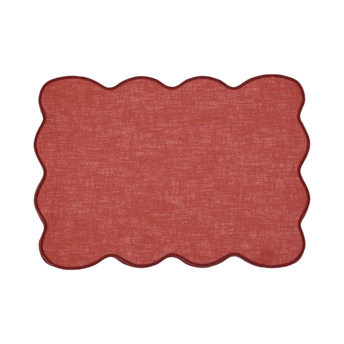 Placemat Palma Terracota with Terracota Anti Stain 35x50cm - Placemats - Mariaida Home