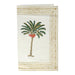 Placemats handgeprint katoen groen wit palmboom 40x50cm (set van 4) Les Ottomans - FOODIES IN HEELS