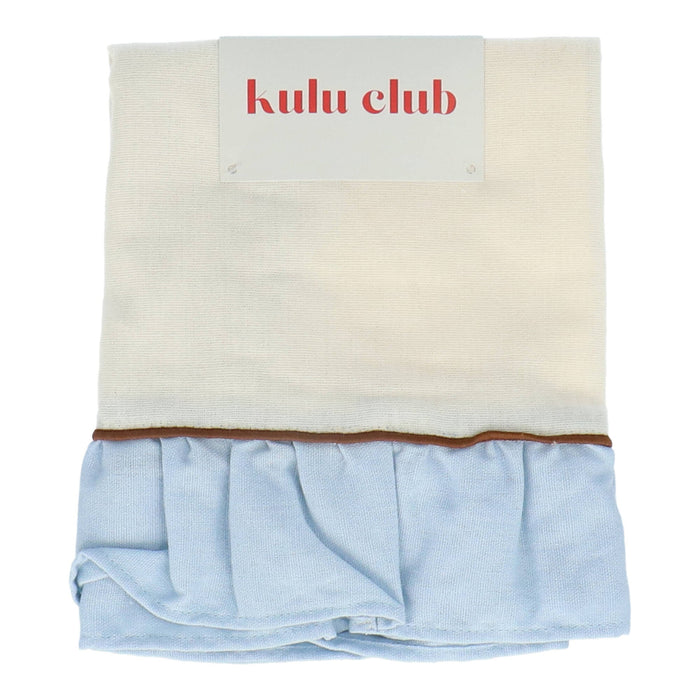 Placemats Ruffle Blauw 48x38cm (set van 2) - Placemats - Kulu Club