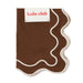 Placemats wavy bruin & wit (set van 2) - Placemats - Kulu Club