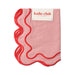 Placemats wavy roze (set van 2) - Placemats - Kulu Club