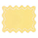 Placemats wavy yellow (set van 2) - Placemats - Kulu Club