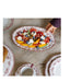 Plat bord 21,5cm burgundy Cyril - Kleine borden - SP Collection