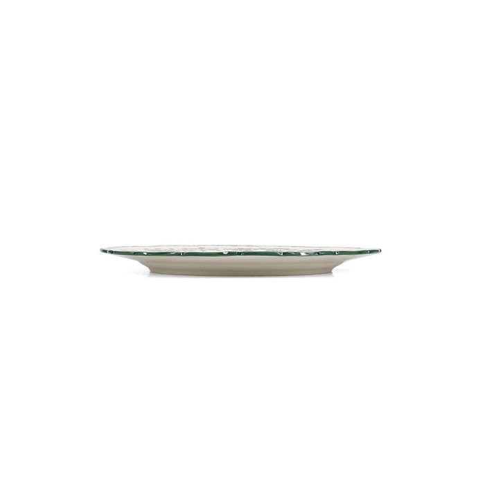 Plat bord 27cm green Cyril - Dinerborden - SP Collection