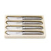 Premium Line botermessen RVS in houten tray (set van 4) - Bestek - Laguiole Style de Vie
