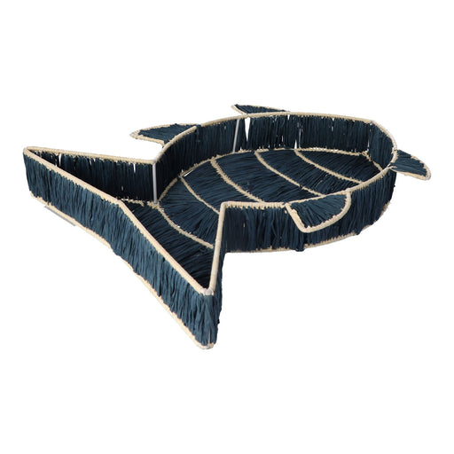 Raffia Basket Vis 35x29x5cm - Manden - Les Ottomans