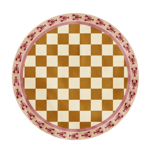 Rond tafelkleed The Red Lobster 180cm - Tafelkleden - Casa Juna