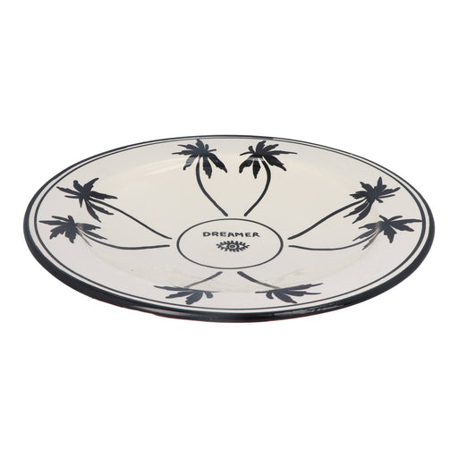 Salade bord Palmtree Black & White 36cm - Schalen - Dreamer Collectives