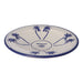 Salade bord Palmtree Blue & White 36cm - Schalen - Dreamer Collectives