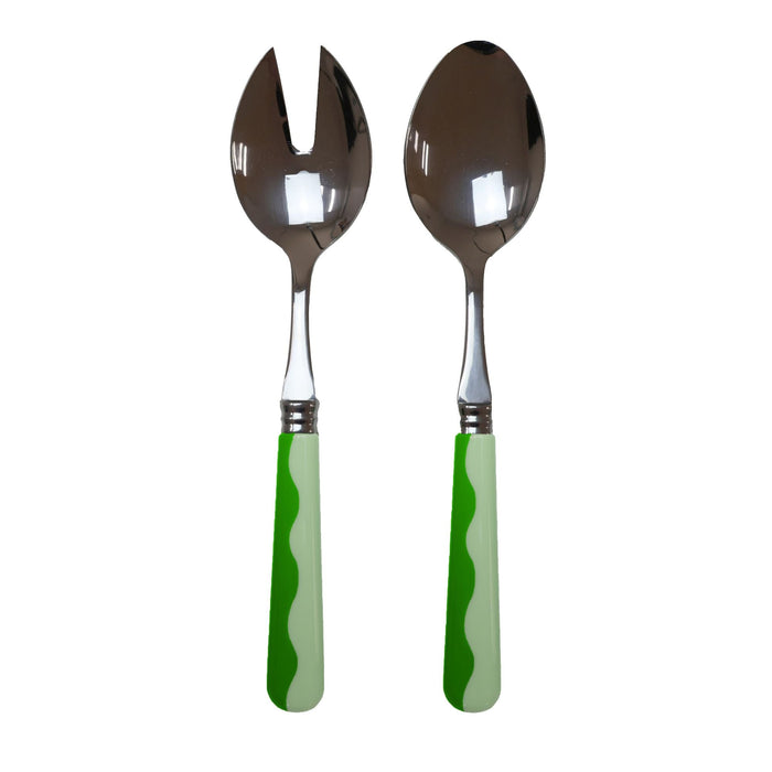 Saladebestek Leaf & Apple Green - Saladebestek - Addison Ross