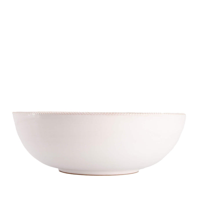 Saladekom Pizzolato Bianco 28cm - Saladekommen - Enza Fasano