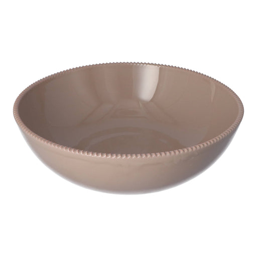 Saladekom Pizzolato Warm Taupe 24cm - Saladekommen - Enza Fasano