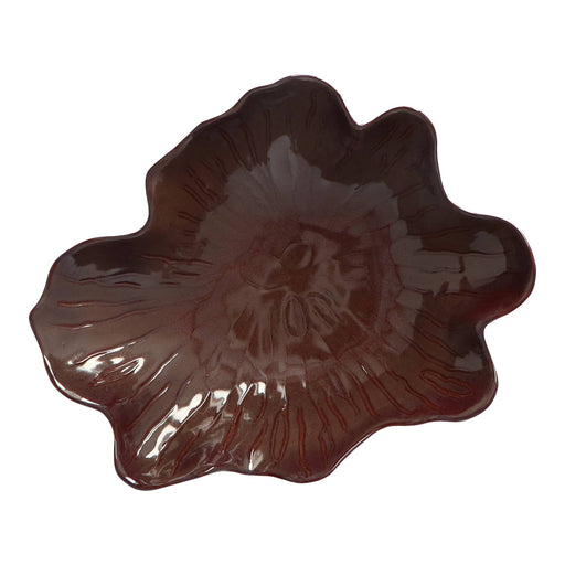 Saladeschaal Algas Bordeaux 30x10cm - Schalen - Gresnovo