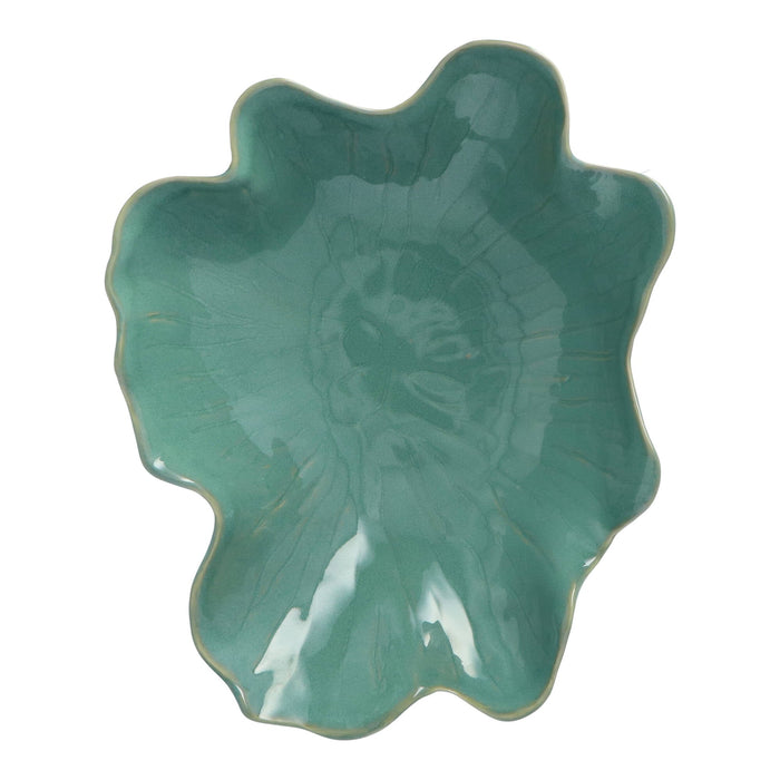 Saladeschaal Algas Emeraude Blue 30x10cm - Schalen - Gresnovo