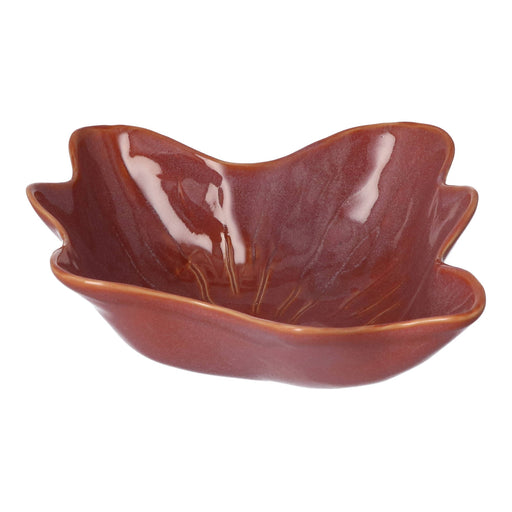 Saladeschaal Algas Marron Glacé 20x10cm - Schalen - Gresnovo