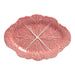 Saladeschaal ovaal koolblad roze 37,5cm - Schalen - Bordallo Pinheiro