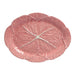 Saladeschaal ovaal koolblad roze 43cm - Schalen - Bordallo Pinheiro