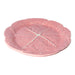 Saladeschaal ovaal koolblad roze 43cm - Schalen - Bordallo Pinheiro