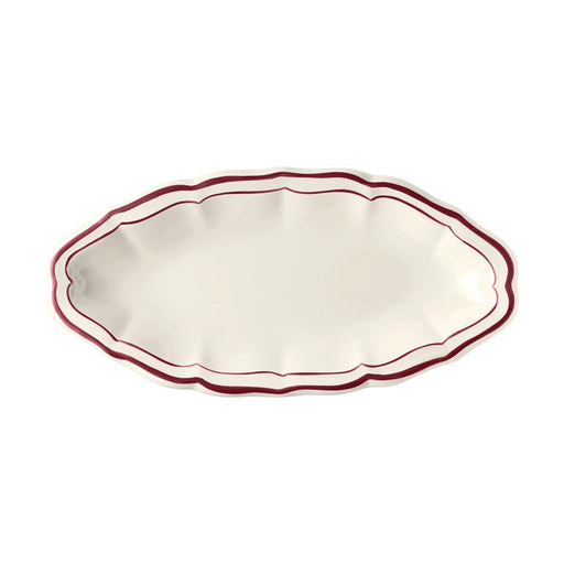 Saladeschaaltje Filet Bordeaux / Burgundy 26,5cm - Schalen - Gien