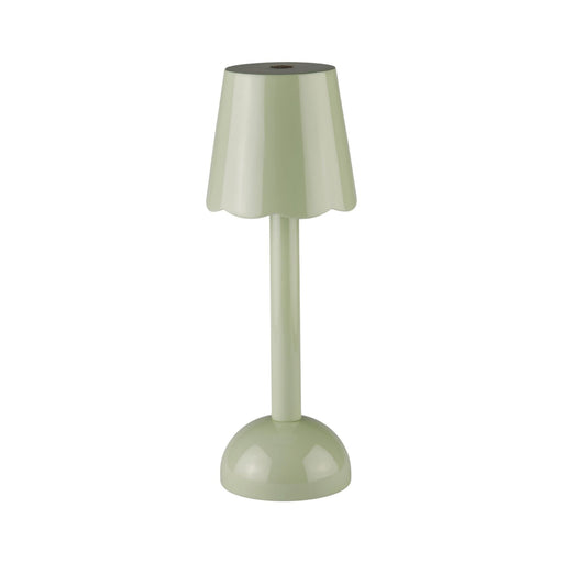 Scallop LED tafellamp 28cm Sage - Tafellampen - Addison Ross