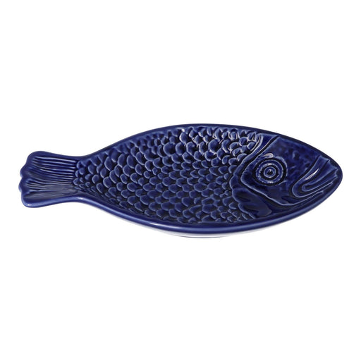 Schaal Fish blauw 23,5cm Duro Ceramics - FOODIES IN HEELS