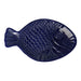 Schaal Fish blauw 36cm Duro Ceramics - FOODIES IN HEELS