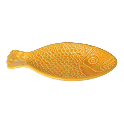 Schaal Fish geel 23,5cm Duro Ceramics - FOODIES IN HEELS