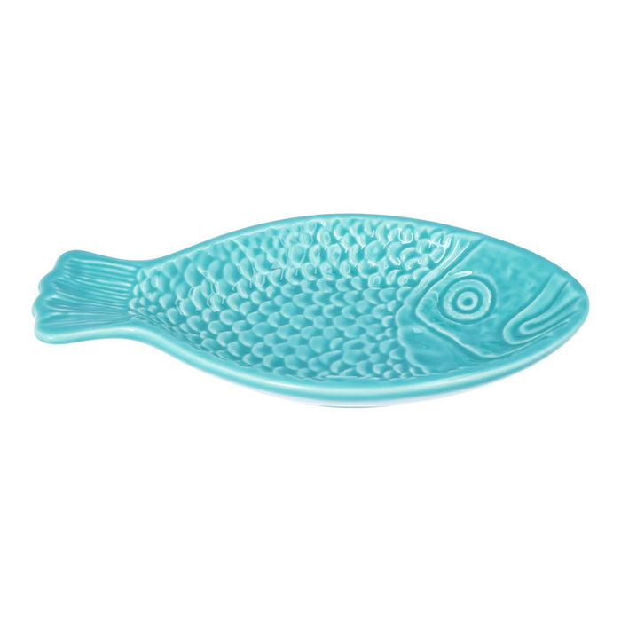Schaal Fish turquoise 23,5cm - Schalen - Duro Ceramics