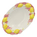 Schaal keramiek Lemon met roze 38x26cm - Schalen - Les Ottomans